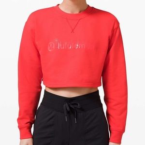 NWT Lululemon All Yours Cropped Crew *LNY - size 10